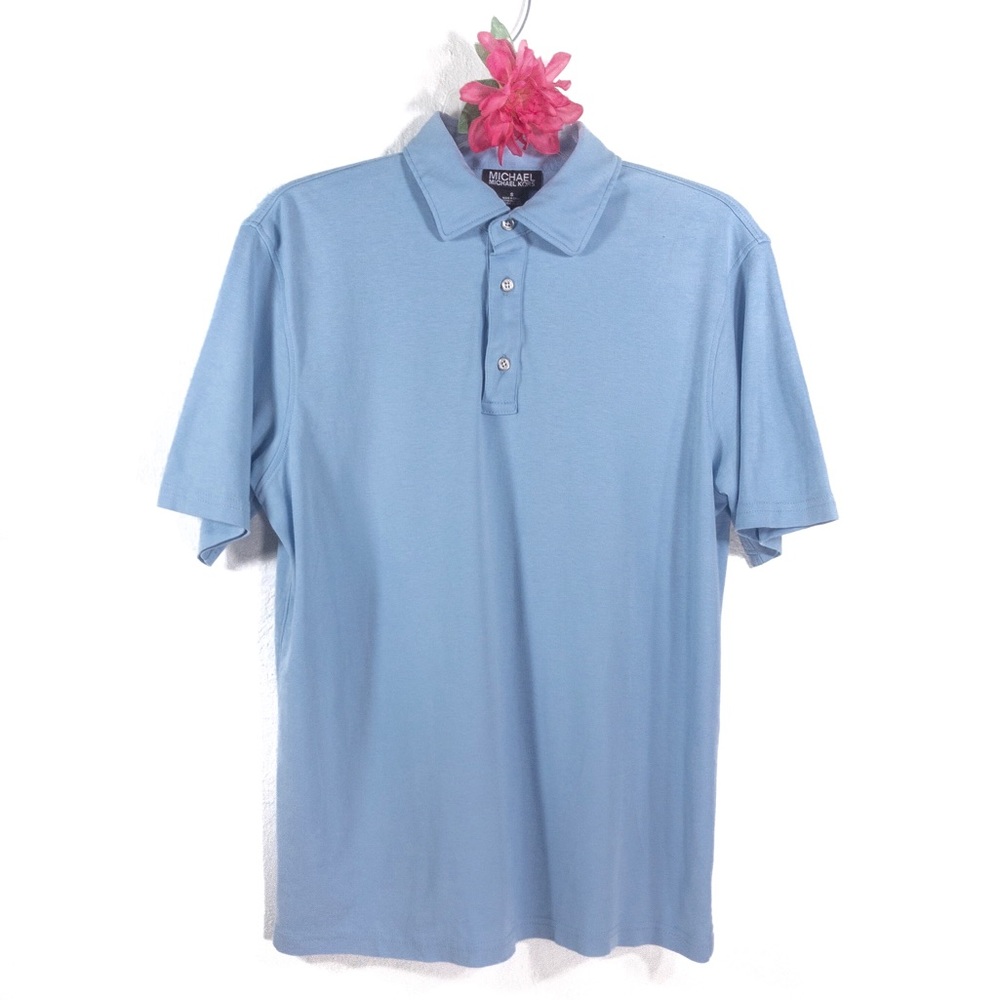 MICHAEL Michael Kors Farfetch in blue polo shirt